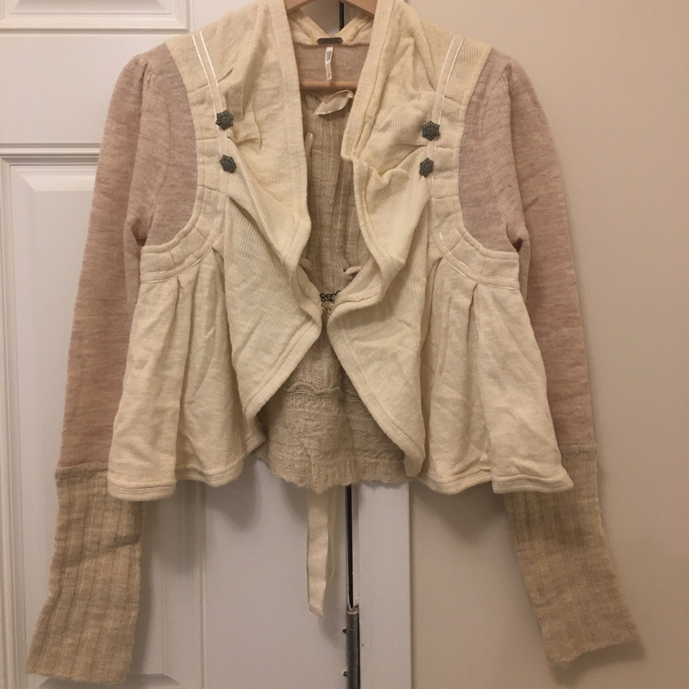 Free people wool cardign